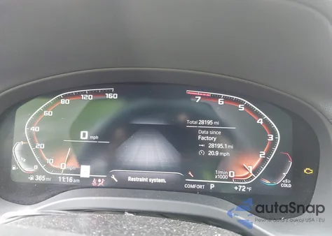 2021 BMW X3 M40I from USA, damaged, VIN 5UXTY9C04M9E07540